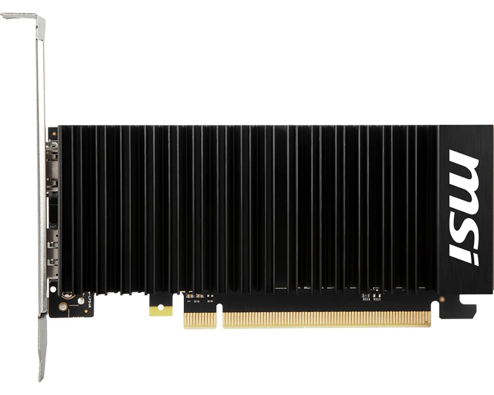 msi GeForce GT 1030 2GB GDDR4 Low Profile Passive image 2