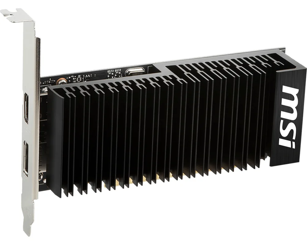 msi GeForce GT 1030 2GB GDDR4 Low Profile Passive image 4