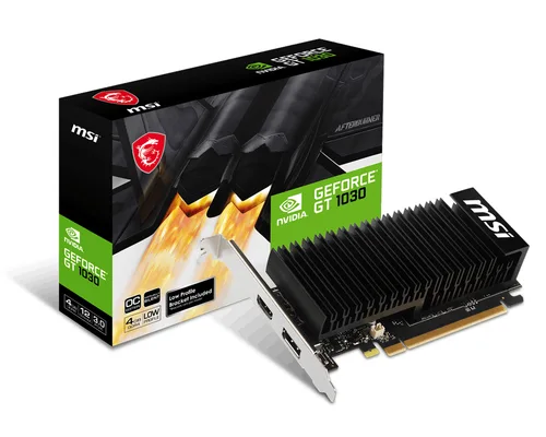 msi GeForce GT 1030 4GB GDDR4 Low Profile OC