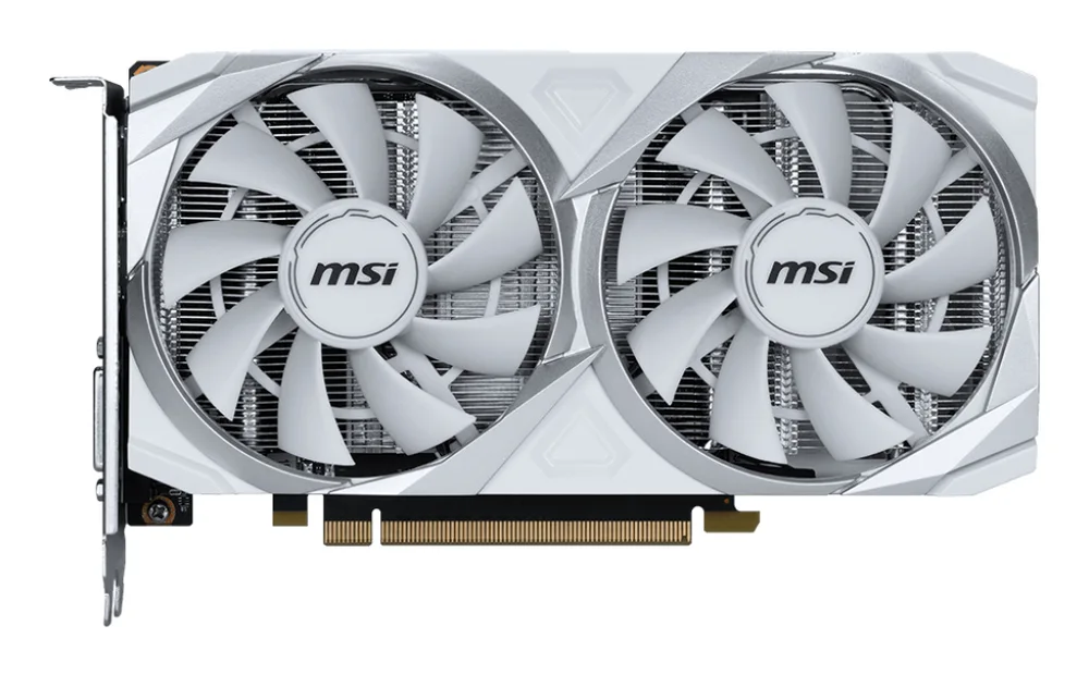 msi GeForce RTX 3050 VENTUS 2X XS OC BLANC 8 Go GDDR6 image 1