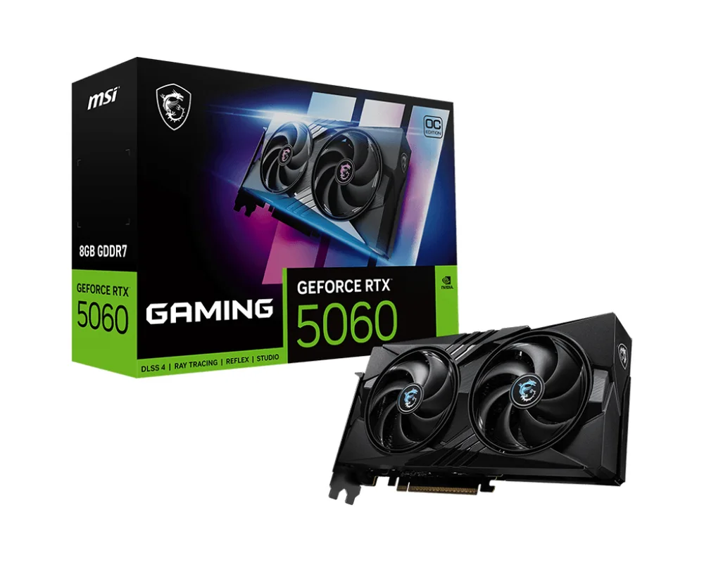 msi GeForce RTX 5060 8G GAMING OC image 1