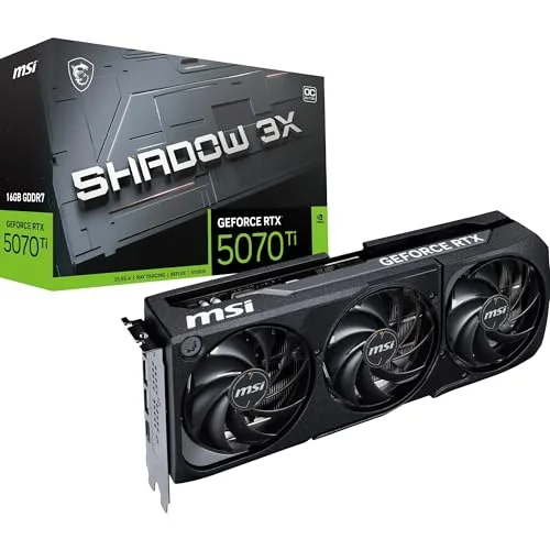 MSI NVIDIA GeForce RTX 5070 Ti 16G Shadow 3X OC