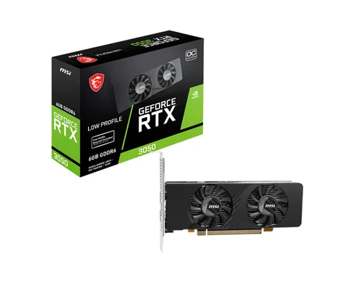 msi RTX 3050 LP E 6G OC