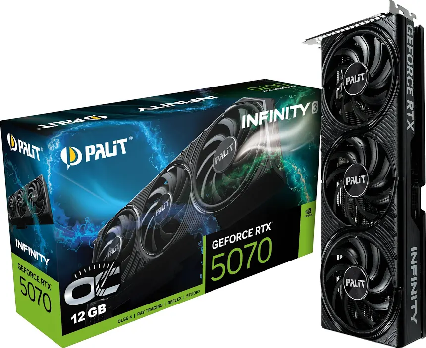 Palit GeForce RTX 5070 12Go Infinity 3 OC image 1