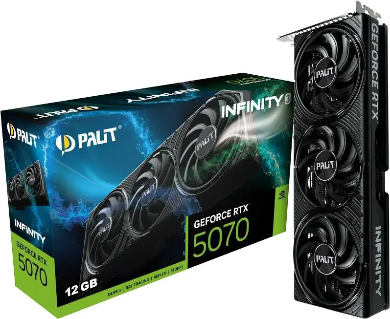 Palit GeForce RTX 5070 Infinity 3 12 Go GDDR7 Reflex 2 RTX image 3