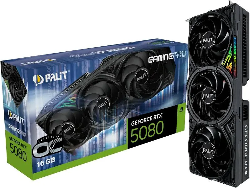 Palit RTX 5080 GamingPro OC 16GB image 1
