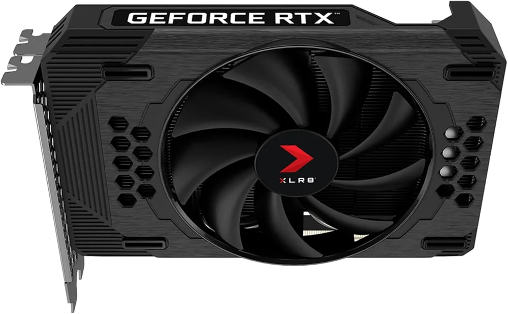 PNY GeForce RTX 3060 XLR8 Gaming REVEL EPIC-X RVB ventilateur unique 12 Go GDDR6 image 2