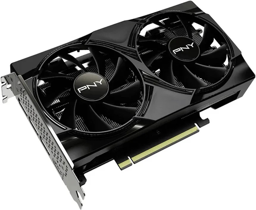 PNY GeForce RTX 5060 Double ventilateur 8 Go GDDR7 Reflex 2 RTX image 1