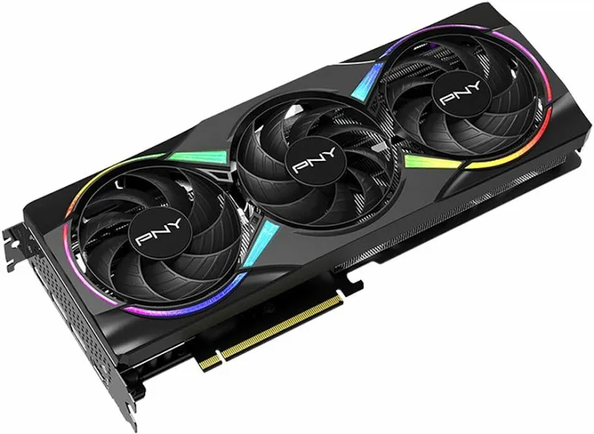 PNY GeForce RTX 5060 Ti EPIC-X RGB Overclockée Triple Ventilateur 8 Go GDDR7 Reflex 2 RTX image 1