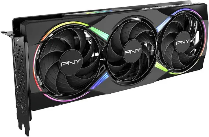 PNY GeForce RTX 5060 Ti EPIC-X RGB Overclockée Triple Ventilateur 8 Go GDDR7 Reflex 2 RTX image 3