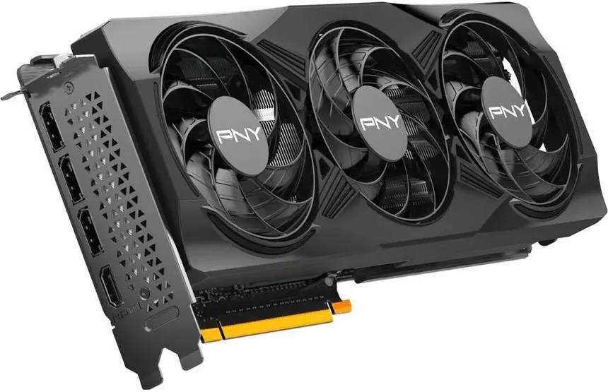 PNY GeForce RTX 5070 Overclockée Triple Ventilateur 12 Go GDDR7 Reflex 2 RTX image 1