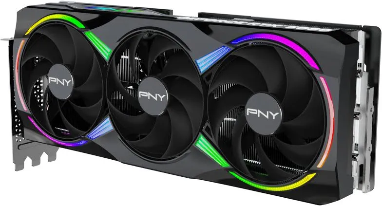 PNY GeForce RTX 5080 ARGB Overclocké Triple ventilateur 16 Go GDDR7 Reflex 2 RTX image 1