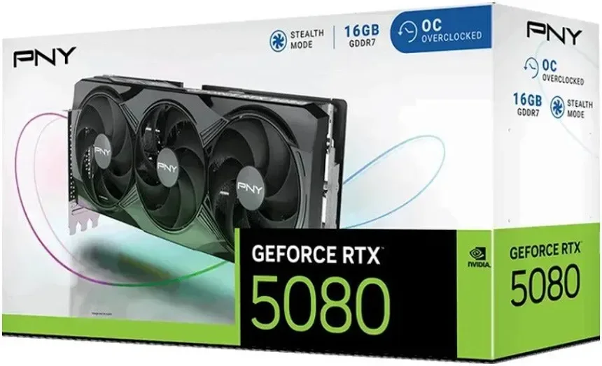PNY GeForce RTX 5080 OC image 1