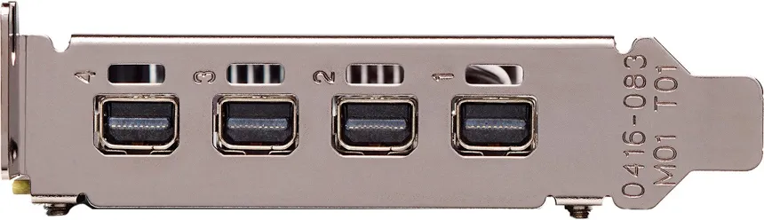 PNY Quadro P1000 DVI 4 Go GDDR5 image 2