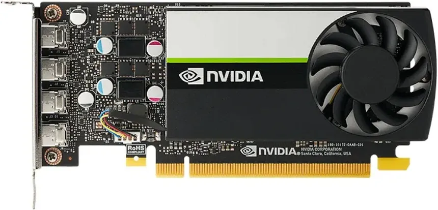 PNY QUADRO T1000 4 Go GDDR6 profil bas image 3