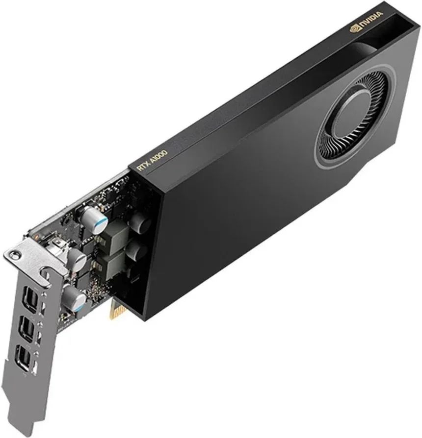 PNY RTX A1000 8GB GDDR6 PCIe 4.0 Profil Bas image 1