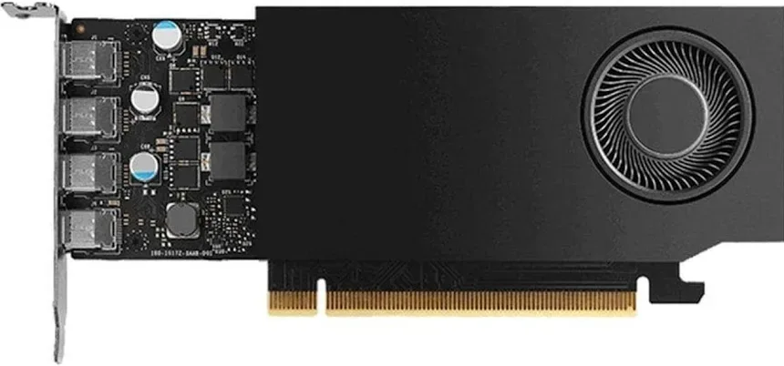 PNY RTX A400 4GB GDDR6 PCI Express x8 Low Profile image 2