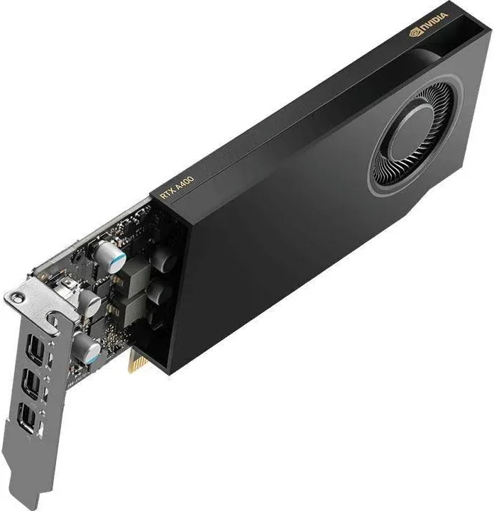 PNY RTX A400 4GB GDDR6 PCI Express x8 Low Profile image 4
