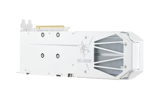 Powercolor Radeon RX 9060 XT Spectral White 16G  - vue 3