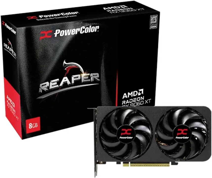 Powercolor Reaper AMD Radeon RX 9060 XT 8 Go GDDR6 FSR 4 image 1