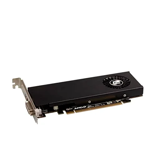 Powercolor Red Dragon Radeon RX 550 4 Go GDDR5 profil bas - vue 4