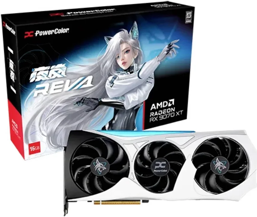 Powercolor RX 9070 XT REVA 16GB OC image 1