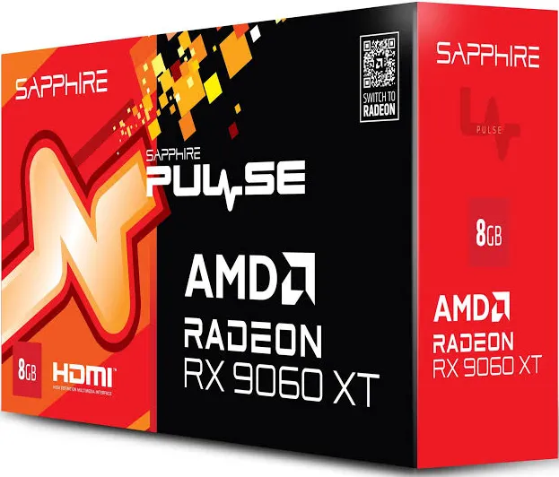 Sapphire Pulse Radeon RX 9060 XT GAMING OC 8GB image 3