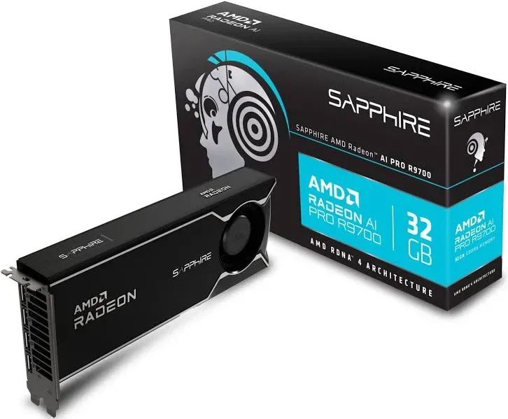 Sapphire Radeon PRO R9700 32 Go image 1