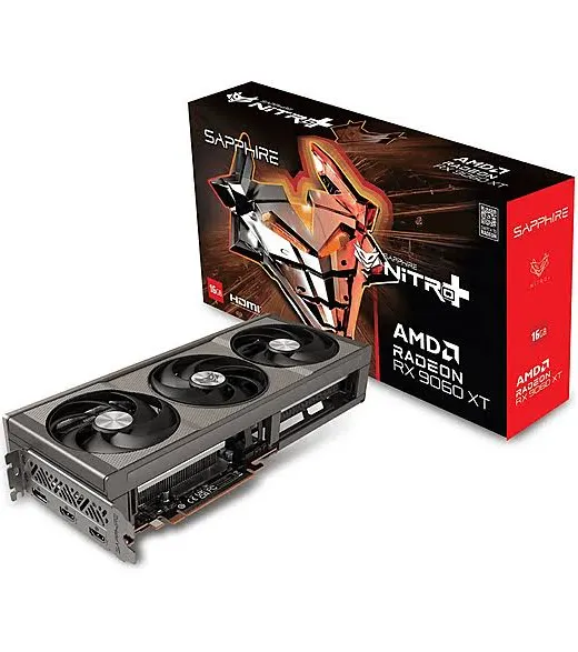 Sapphire Radeon RX 9060 XT NITRO+ 16Go