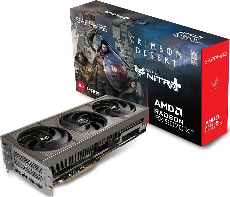 Sapphire Radeon RX 9070 XT Nitro+ Crimson Desert Version image 3