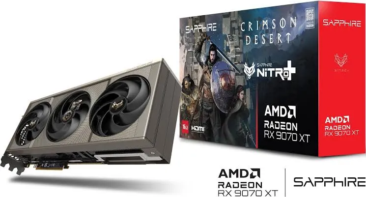 Sapphire Radeon RX 9070 XT Nitro+ Crimson Desert Version  image 4