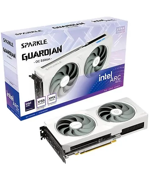 Sparkle Intel Arc B570 Guardian Luna OC 10 Go GDDR6 TORN 2.0 Ray Tracing
