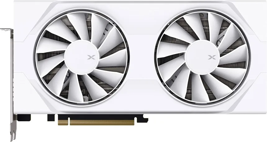XFX Radeon RX 9060 XT SWIFT OC 8GB GDDR6 White PCIe 5.0 image 2