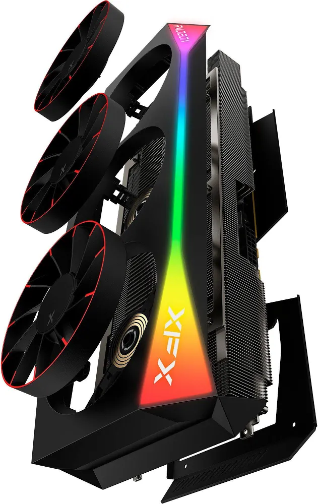 XFX Radeon RX 9070 XT OC Mercury RGB Magnetic Air image 2