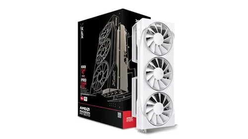 Carte graphique XFX SWIFT AMD Radeon RX 9070 OC Triple ventilateur 16 Go GDDR6 FSR 4 Blanc