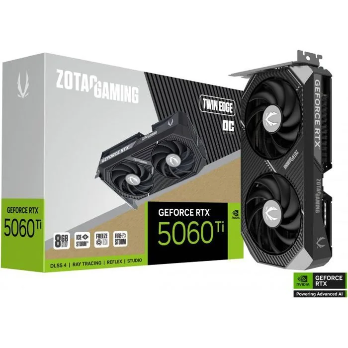 ZOTAC GeForce RTX 5060 Ti Twin Edge OC 8 Go