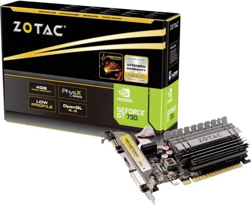 Zotac GeForce GT730 Zone Edition 4 Go GDDR3