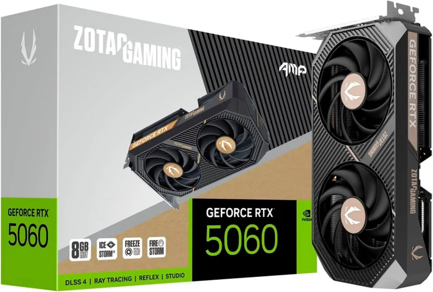 Zotac GeForce RTX 5060 AMP 8GB  image 1