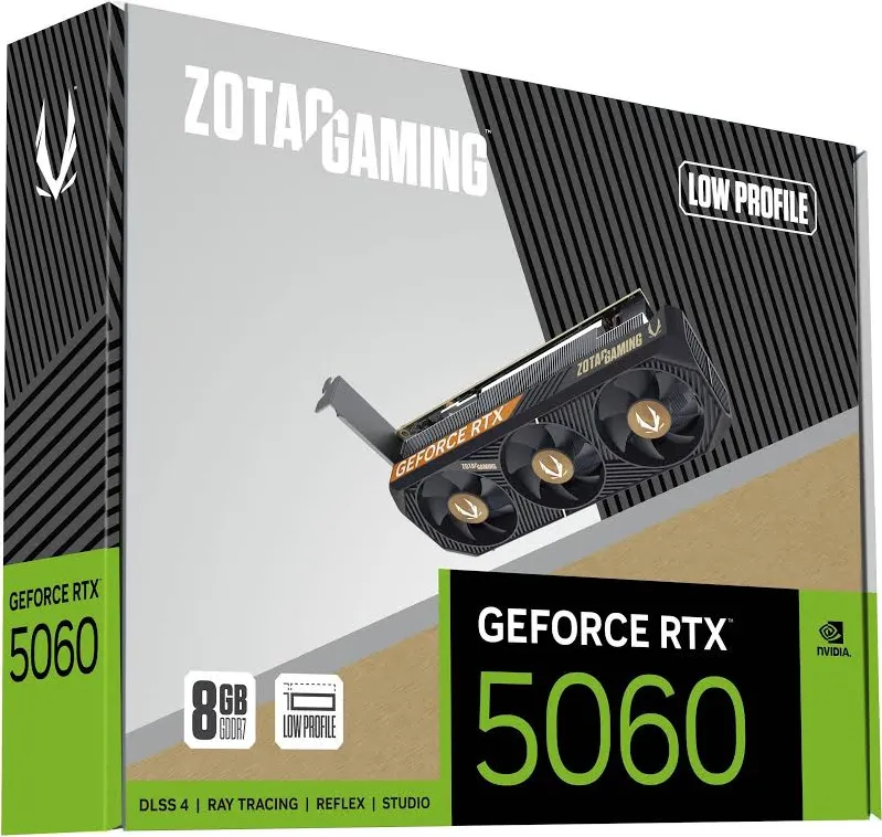 Zotac GeForce RTX 5060 Low Profile 8GB GDDR7 Reflex 2 RTX  image 4