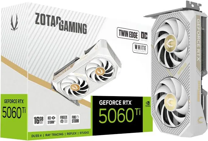 Zotac GeForce RTX 5060 Ti Twin Edge OC 16GB GDDR7 Reflex 2 RTX