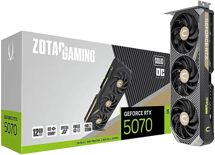 Zotac Geforce RTX 5070 SOLID OC 