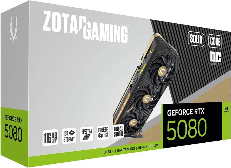 Zotac GeForce RTX 5080 SOLID CORE OC  image 2