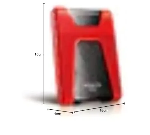 ADATA DashDrive HD650 1 To Rouge - vue 6