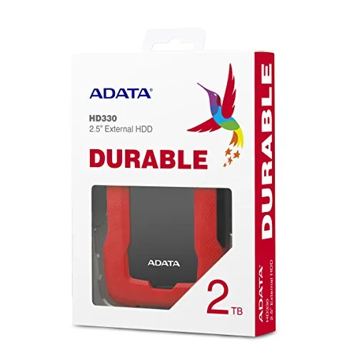 ADATA HD330 2 To Externe Rouge - vue 4