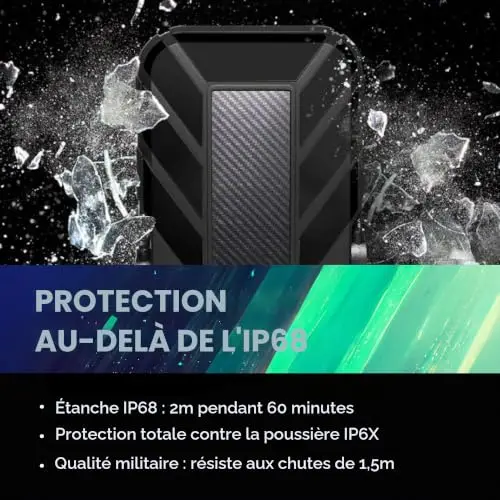 ADATA HD710P 1 To Jaune - vue 7