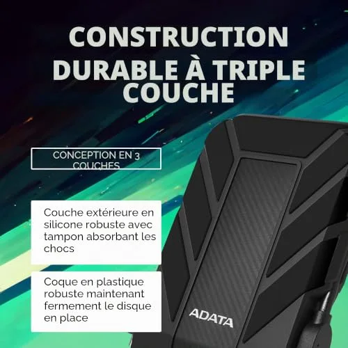 ADATA HD710P 2 To - vue 8