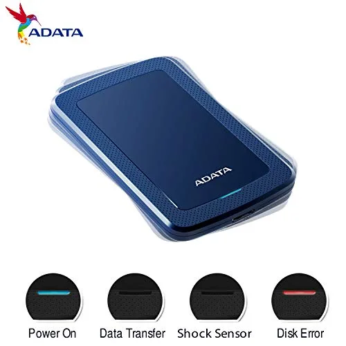 ADATA HV300 1 To Bleu - vue 3