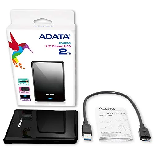 ADATA HV620S 2 To - vue 7