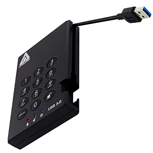 Apricorn Aegis Padlock 3.0 2 To - vue 7