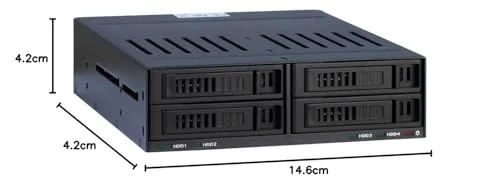 Boîte de stockage - INTER-TECH - 88884061 - SATA - 1 disque dur - 6 Gbit/s - vue 4